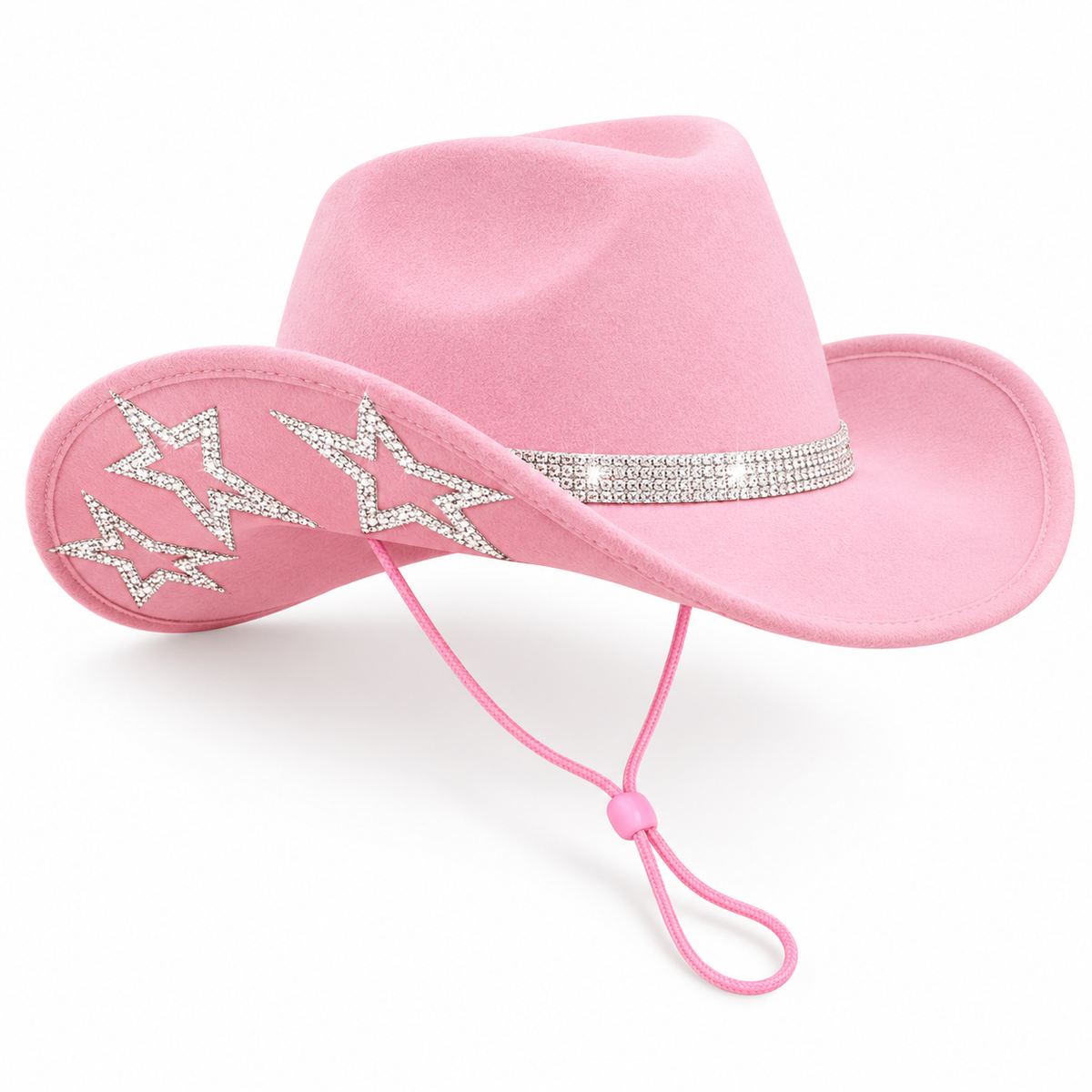 Starstruck Cowboy Hat | Light Pink