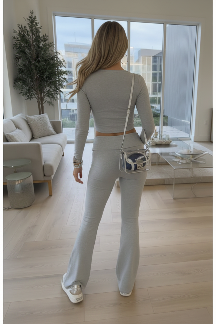 Wildcat Social Set – Heather Gray Back