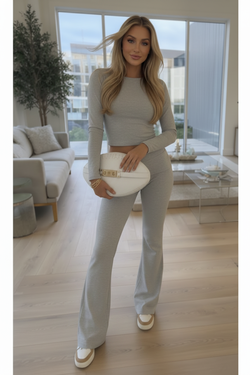 Wildcat Social Set – Heather Gray Front